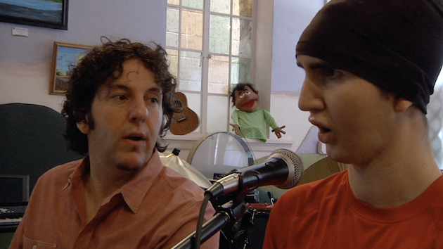 Tom Sweitzer and Forrest Allen in <em>Music Got Me Here</em>